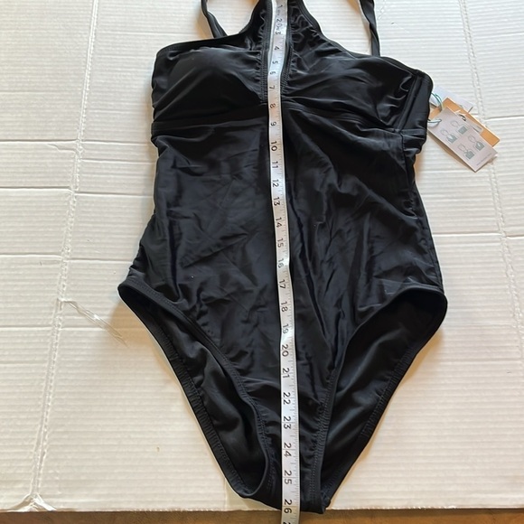 NWT-Kona SOL-M(8-10)-black-wear it four ways,medium coverage one piece swimsuit - Picture 11 of 15